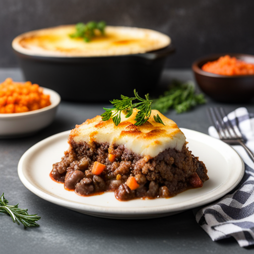 Savor the Richness of Bison Shepherd’s Pie Infused with Stout