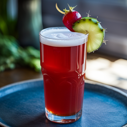 Deliciously Refreshing Prickly Pear Wheat Recipe Inspired by Borderlands
