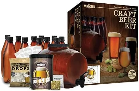 Brew Your Favorite Beer at Home: Mr. Beer Complete 2 Gallon Starter Kit