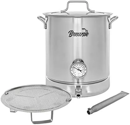 BREWSIE Stainless Steel Home Brew Kettle: The Ultimate Brewing Experience