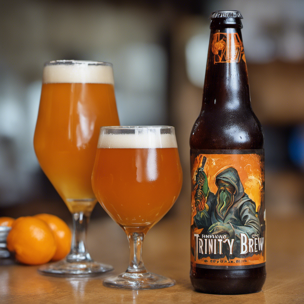 Review of Trinity Brew’s Menacing Kumquat Beer