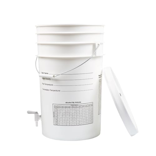 Brewer’s Dream: The Ultimate 6.5 Gallon Bottling Bucket – No Assembly Required! Cheers to Easy Beer Bottling!