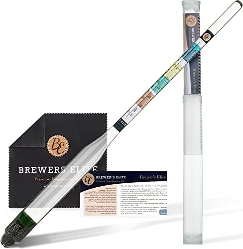 Brewer’s Elite Hydrometer: The Ultimate Tool for Home Brew – Accurate, Convenient, and Backed by Our Guarantee!