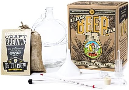 Craft A Brew – Oktoberfest Ale – Make Your Own Craft Beer – All-Inclusive Brewing Kit – Cheers to Brewing Your Own!