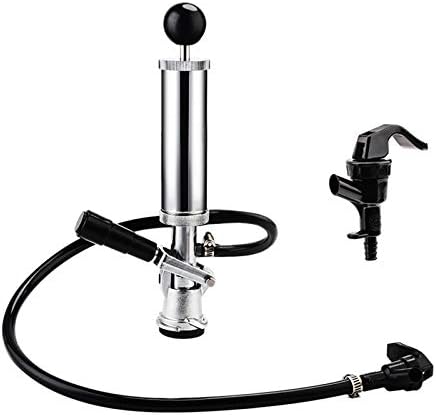 Party on with FERRODAY 4″ Beer Keg Pump: Tap, Pump, and Enjoy Hassle-Free!