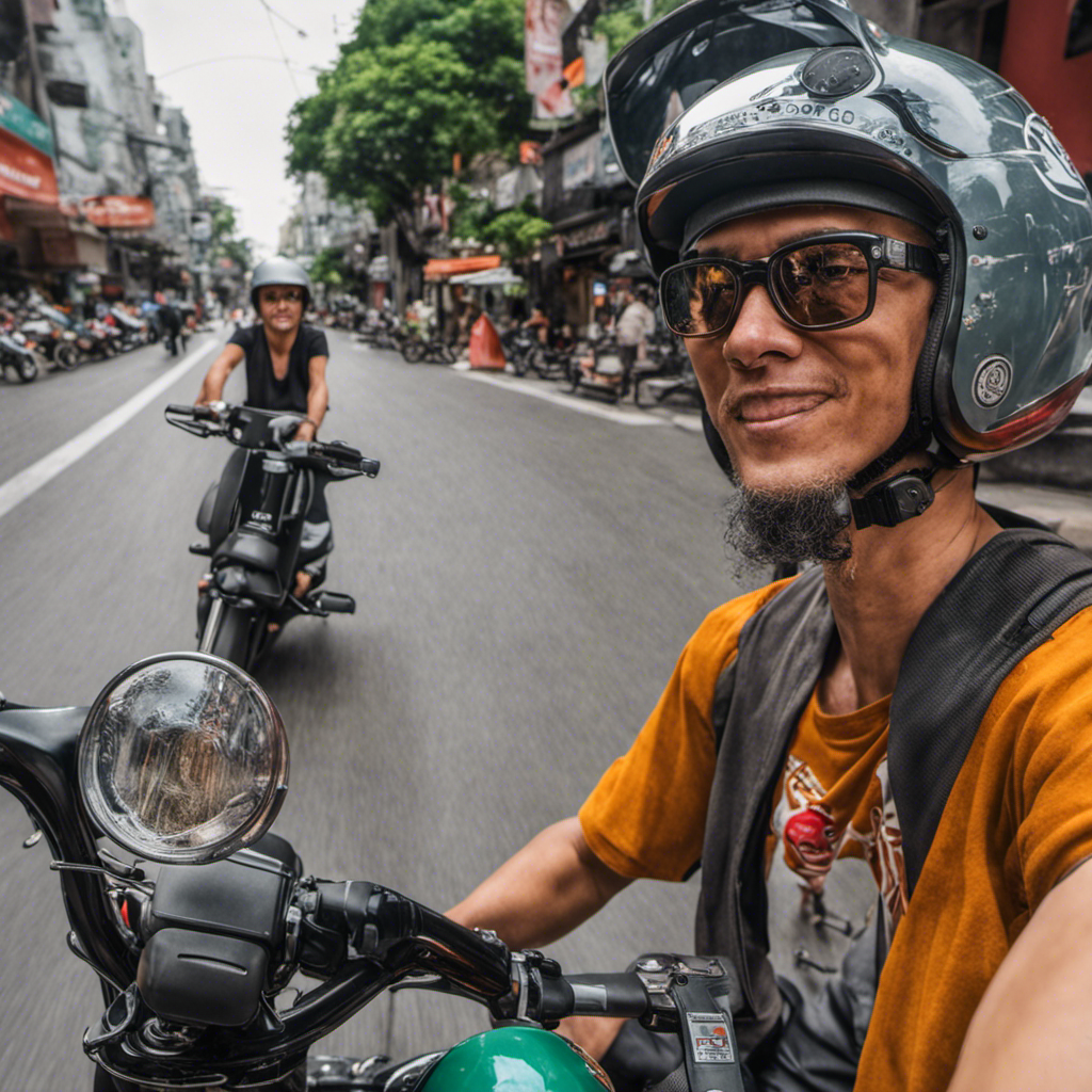 Review of Two Roads Evil Twin Saigon Scooter Selfie Beer