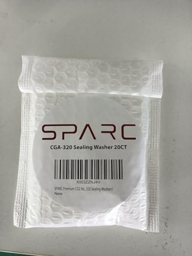 We’ve Got You Covered: SPARC Premium CO2 Regulator CGA-320 Sealing Washers (20PCS)
