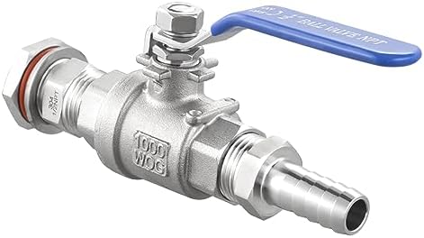 Craft Your Perfect Brew with Our Reliable Stainless Steel Ball Valve Kit!