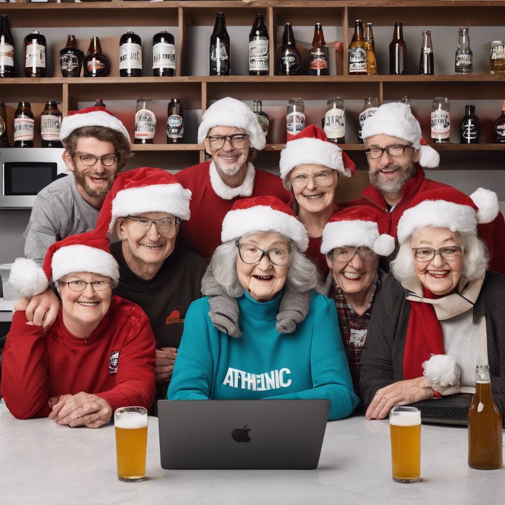 Athletic Brewing Teams with Internet Granny for Holiday Hacks