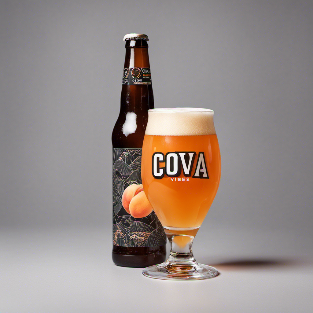 Peach Vibes Beer Review from COVA Brewing Company