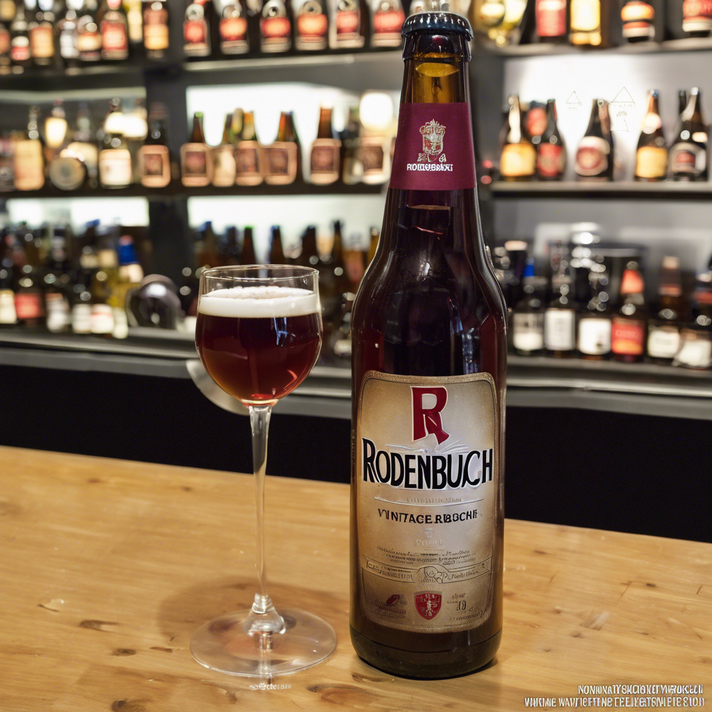 Rodenbach Vintage 2015 Beer Review and Tasting Notes