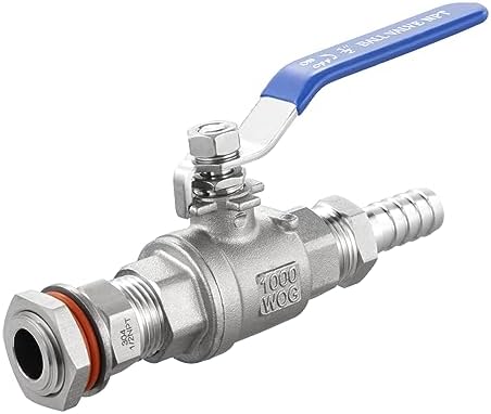 Craft Brews Elevated: The Ultimate Stainless Steel Ball Valve Kit for Home Brewing