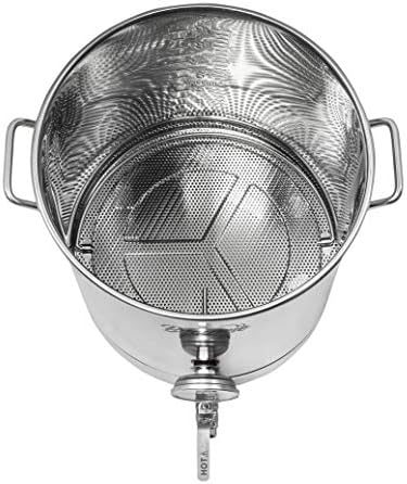 The Ultimate Home Brew Kettle: BREWSIE Stainless Steel Dual Filtration for Perfect Brewing!