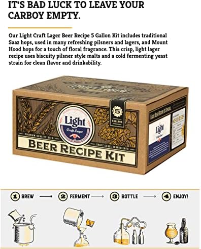 Craft a Brew - Light Lager Beer Kit: Brewing Perfection for the Home Brewer