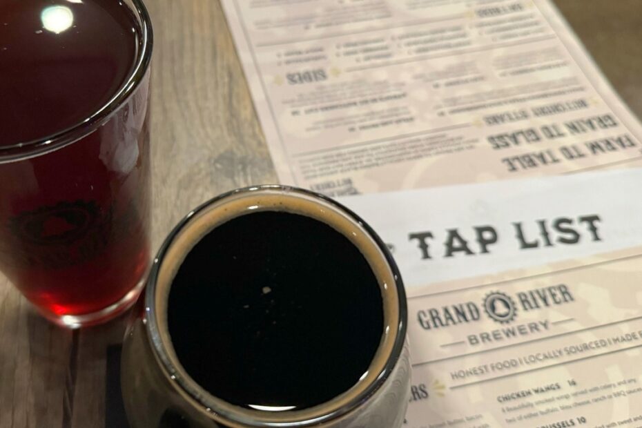 Michigan-Made Beer and Food at Grand River Brewery in Clawson