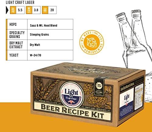 Brew the Perfect Light Lager - Craft a⁤ Brew Beer Kit‍ Review