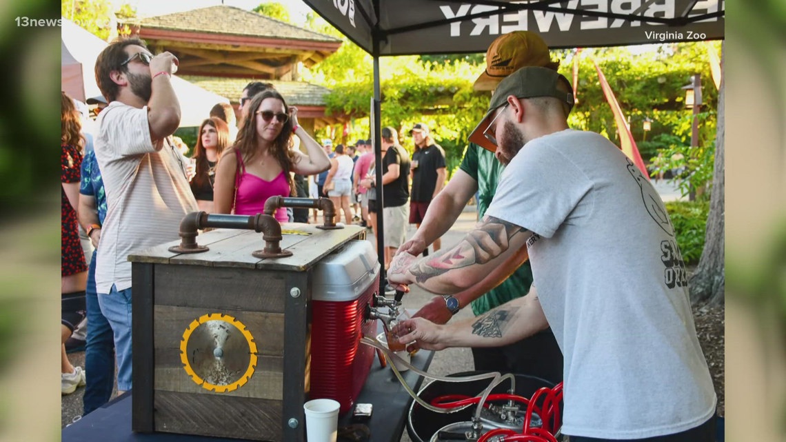 Roar and Pour Virginia Zoo Event: Beer Tastings and Fun Activities
